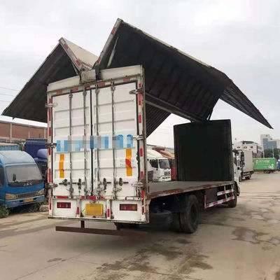 DONGFENG utilisé Van Cargo Truck 6 roues 4X2 pilotant le camion de Wing Van 180hp