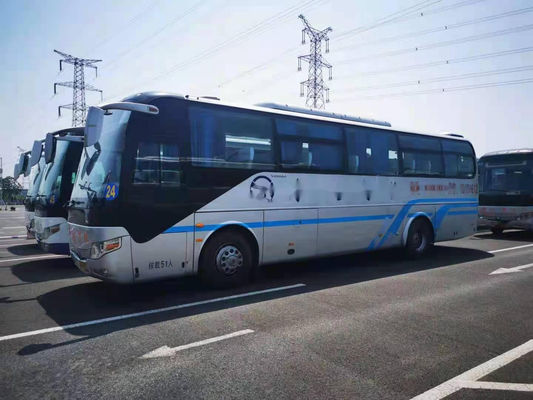 Moteur de direction gauche utilisé d'arrière de Yuchai de kilomètre de bus touristique de châssis d'airbag des sièges ZK6110 de l'autobus 51 de Yutong bas