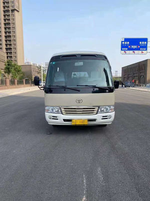 2015 l'autobus de caboteur utilisé de l'an 20 par sièges, LHD a employé Mini Bus Toyota Coaster Bus avec 2TR le moteur à essence, direction gauche