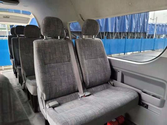 L'essence Toyota Hiace de 2012 sièges de l'an 13 a utilisé le haut toit de Mini Bus With Luxury Seat pour des affaires