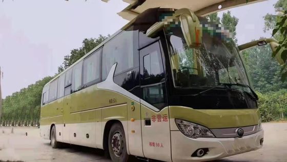 Sièges utilisés du car ZK6120 50 de Yutong bas kilomètre de 2020 de passager utilisé par an portes à deux battants d'autobus