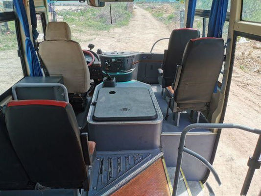 Kilomètre utilisé de l'euro IV diesel de Front Engine Used Mini Bus de sièges de l'autobus ZK6752 30 de Yutong bas