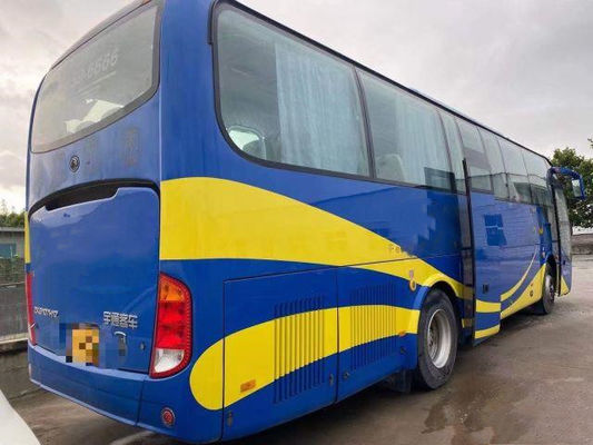 De Yutong de marque autobus de Yutong de passager utilisé par IV arrière diesel d'euro de Yuchai de moteur de portes à deux battants de l'autobus 54seats d'occasion
