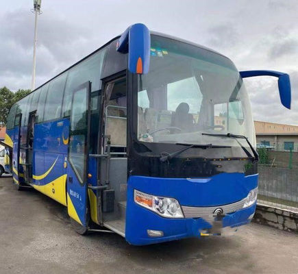 De Yutong de marque autobus de Yutong de passager utilisé par IV arrière diesel d'euro de Yuchai de moteur de portes à deux battants de l'autobus 54seats d'occasion