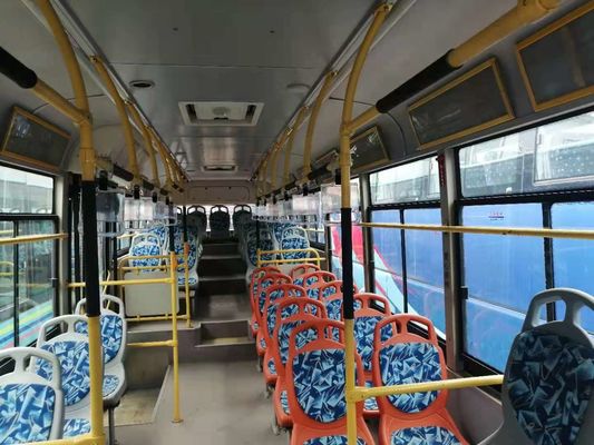 Les sièges d'or utilisés du dragon 45 de marque d'autobus de ville ont employé les portes à deux battants en acier d'autobus de moteur diesel de châssis de bus touristique