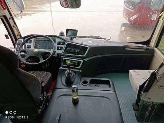 Les sièges utilisés de l'autobus 22 de Dongfeng ont utilisé le moteur 96kw de Mini Bus EQ6660 Weichai basse bonne condition de kilomètre de 2020 ans