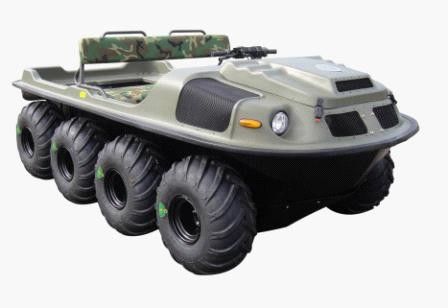 Off Road 8X8 tous les véhicules amphibies de terrain appropriés à la terre et à l'eau