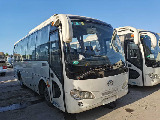 Entraîneur Bus For Sale de Passager de ville de navette utilisé par XMQ6771 de sièges de la marque 30-39 de Kinglong
