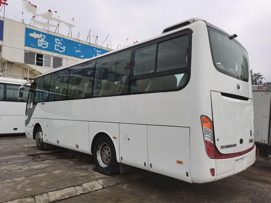 Les sièges de l'autobus 35 de YUTONG occasion le car utilisé par Used Bus Export Bus de car du gazole ZK6107