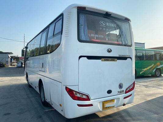 Bus touristique utilisé Kinglong XMQ6802 utilisé l'euro de moteur de Yuchai de sièges de l'autobus 34 5 châssis en acier de haute qualité