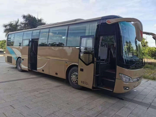 Entraîneur utilisé Buses 50 portes de luxe de l'autobus deux de moteur de Yuchai d'autobus des sièges ZK6116 Yutong