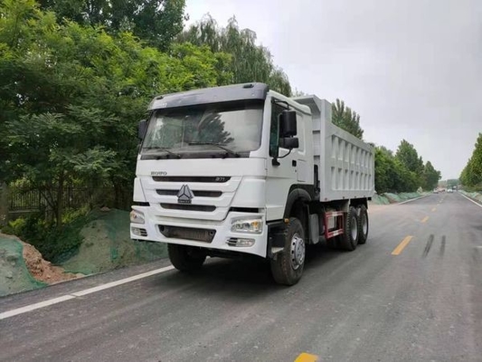 HOWO Tipper Truck Used Dump Truck 	Plat résistant de colonne de camion de l'EURO 5