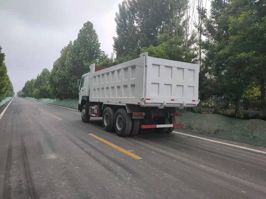 HOWO Tipper Truck Used Dump Truck 	Plat résistant de colonne de camion de l'EURO 5
