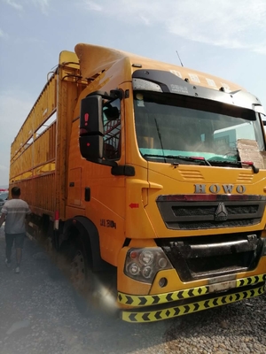 Camion léger utilisé par rangée simple d'occasion du camion à benne basculante de la cargaison 280HP 6*2 T5G