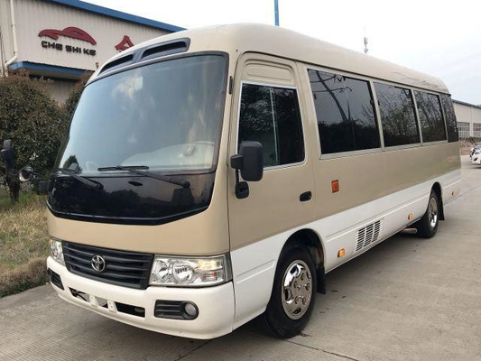 L'autobus d'occasion d'essence de l'autobus 3TR de caboteur de Toyota a employé l'utilisation d'année de Mini Buses de 23 sièges en 2013
