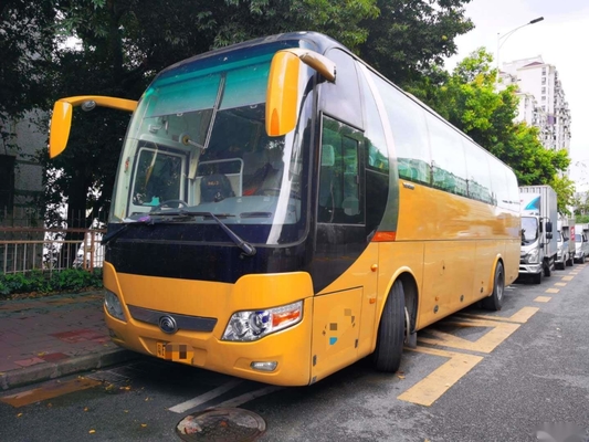 Entraîneur Bus 60 portes de Yutong utilisées par autobus ZK6110 deux de passager de la conduite à droite de Seat
