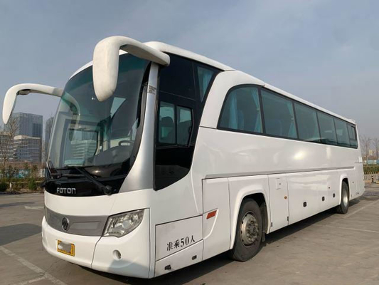 L'entraîneur utilisé par autobus BJ6120 de Foton a employé les portes 2018 de l'autobus 50seats Yuchai 330hp deux de Yutong
