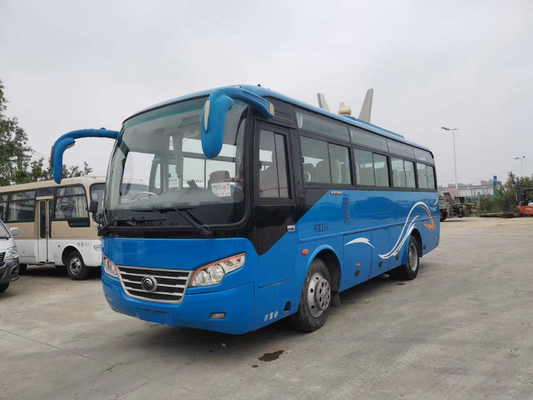 34 le passager Mini Bus Front Engine Used Yutong a laissé l'entraîneur de touristes de direction ZK6842d