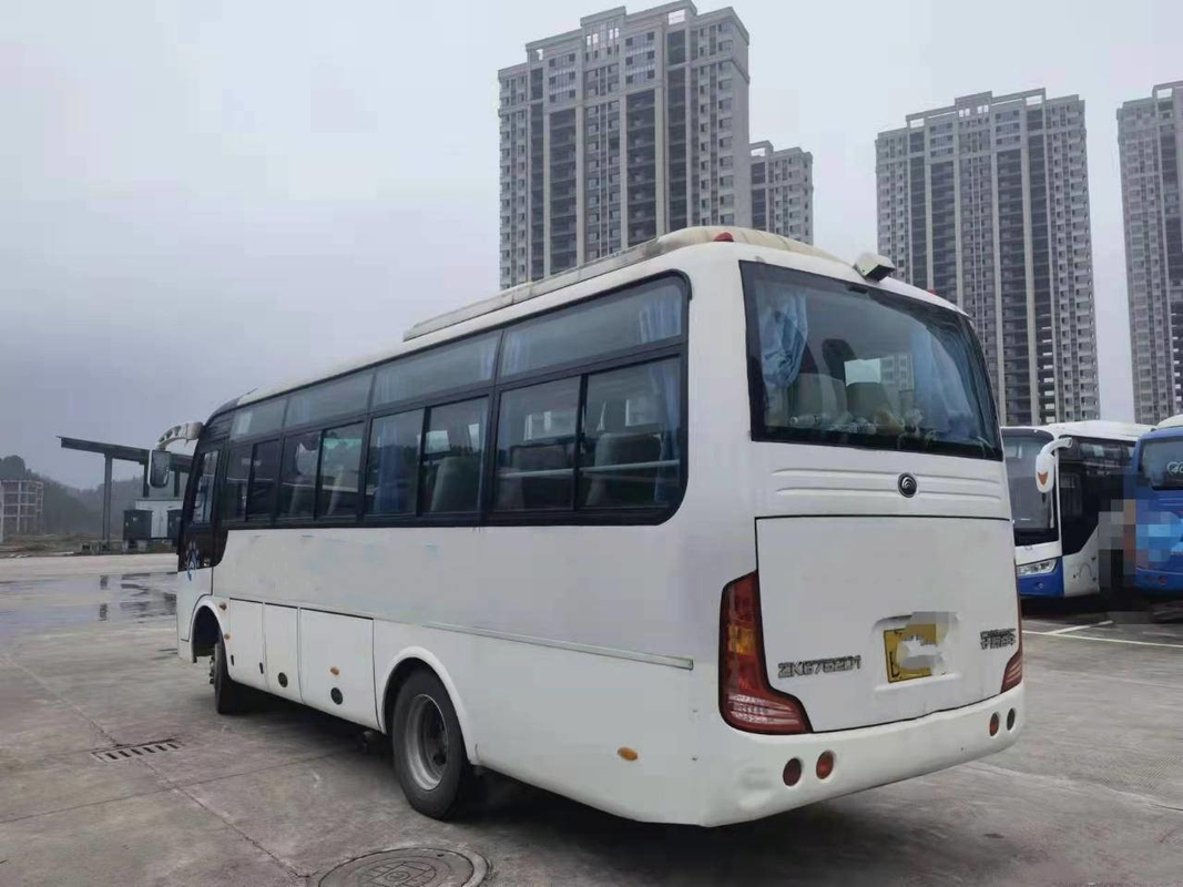 ZK6752D1 a employé le conducteur droit Passenger Bus de Seat de l'autobus 30 de Mini Yutong Front Engine Coach