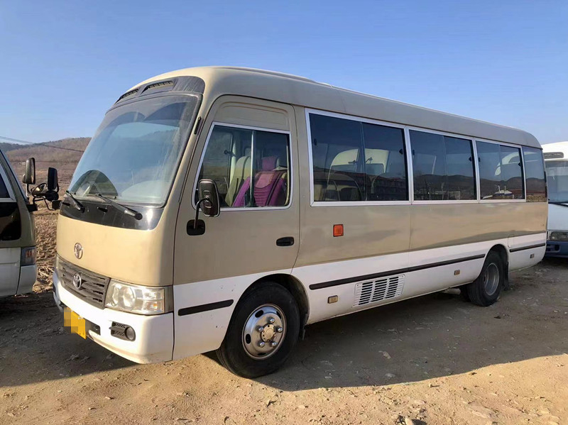Caboteur Mini Bus Passenger Tourism Bus de TOYOTA utilisé 26 par sièges avec la porte électrique