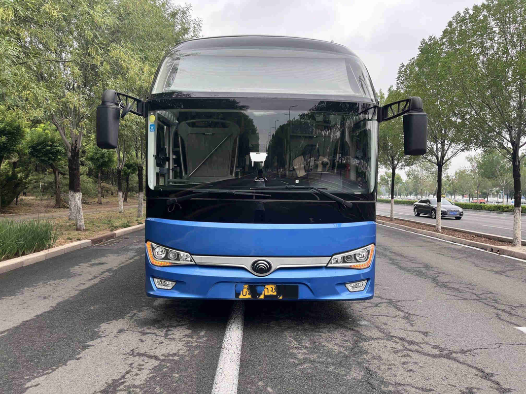 Double manche de Seat Leftt du car 56 de moteur d'arrière de Decker Bus Sightseeing Yutong ZK6148
