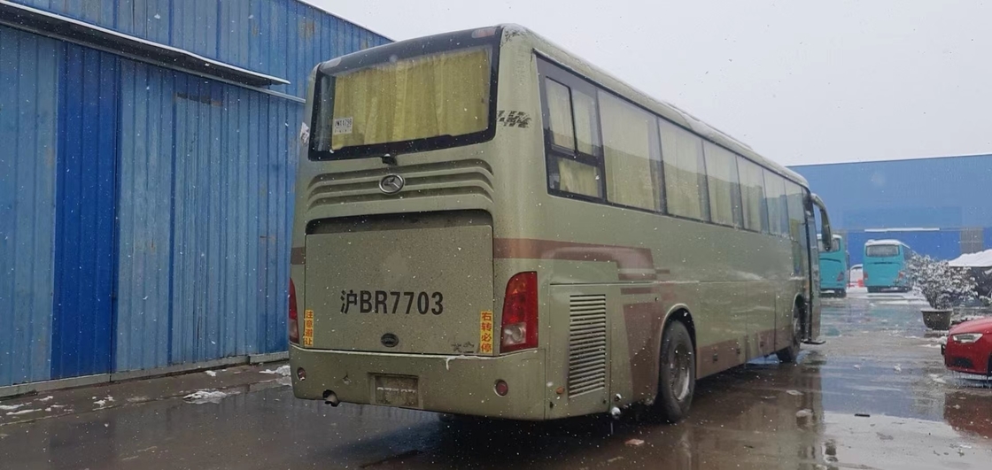 Entraîneur utilisé 55 par sièges Bus Second Hand Kinglong XMQ6129 avec la direction du moteur diesel LHD
