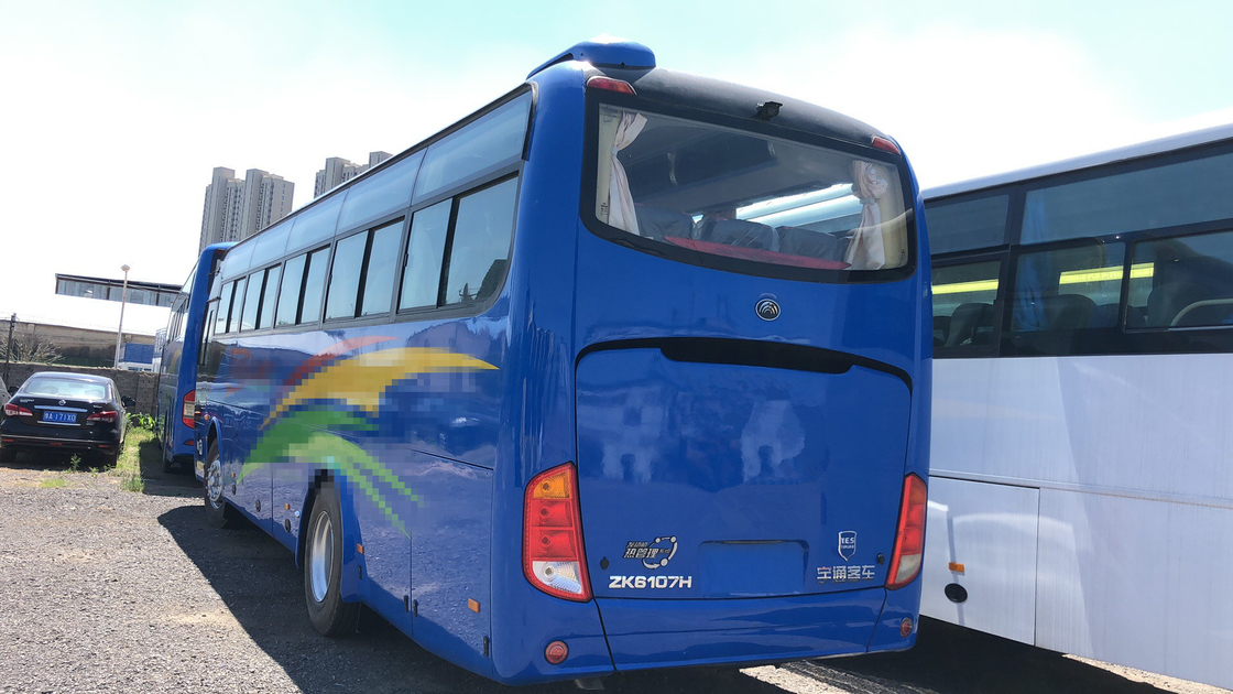 2015 direction de Bus With New Seat LHD d'entraîneur de Yutong utilisée par sièges ZK6107 de l'an 47
