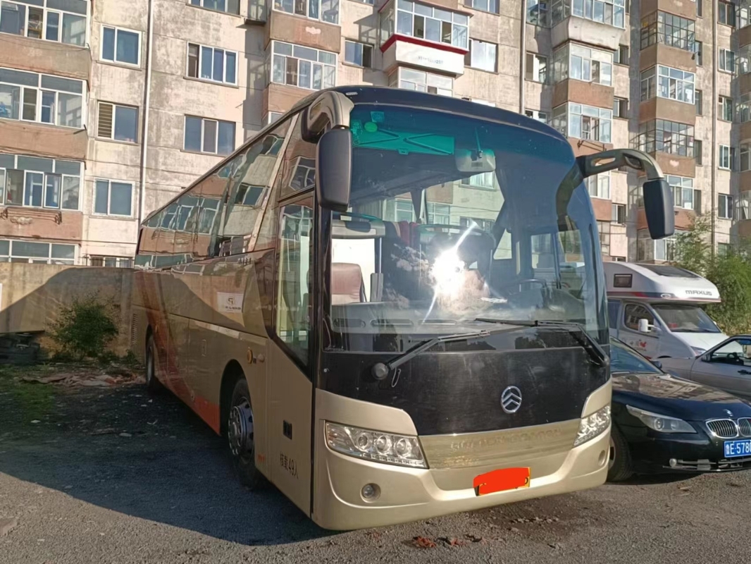 2012 la main gauche d'or de Dragon Used Coaster Bus XML6113 LHD conduisant 49 sièges donnent des leçons particulières