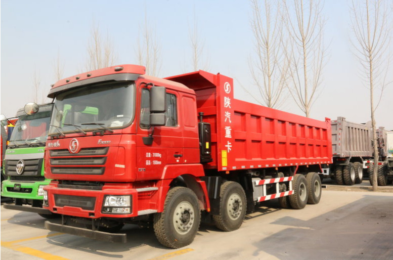 Le camion à benne basculante diesel de seau de 25 mètres cubes 15 tonnes chargent le verseur 430hp de Rhd de la conduite à droite 8x4 de l'euro II