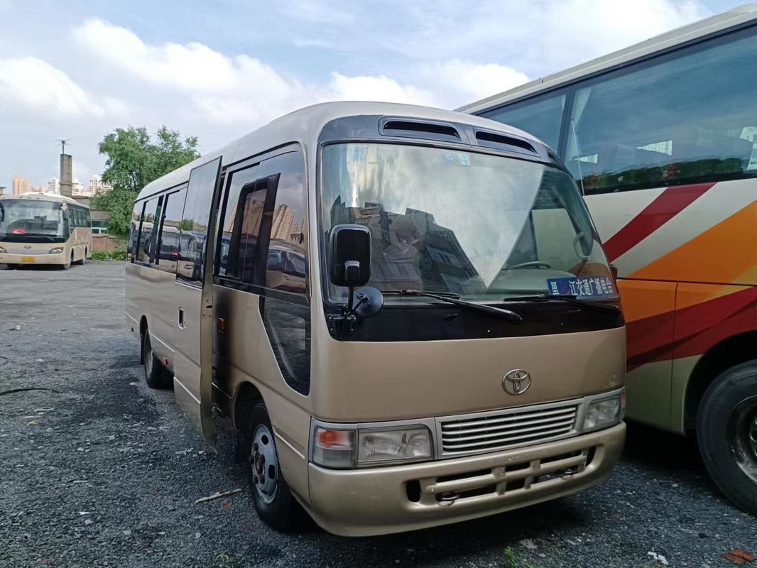2016 occasion utilisée par sièges d'autobus de caboteur de Toyota de l'an 29 avec le moteur 1Hz diesel