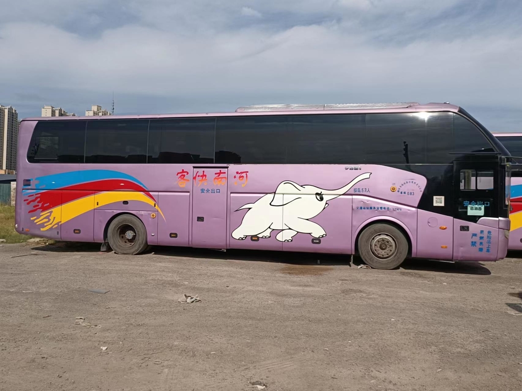2014 autobus utilisé par sièges d'occasion de Bus Yutong ZK6122HQ d'entraîneur de l'an 53 en bon état