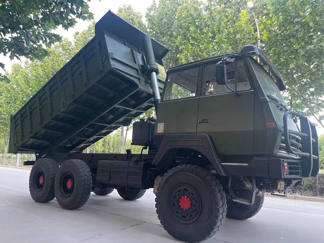 Plein camion à benne basculante utilisé des serrures de différentiel de Tipper With 3 d'entraînement du gazole 310hp puissant 6X6