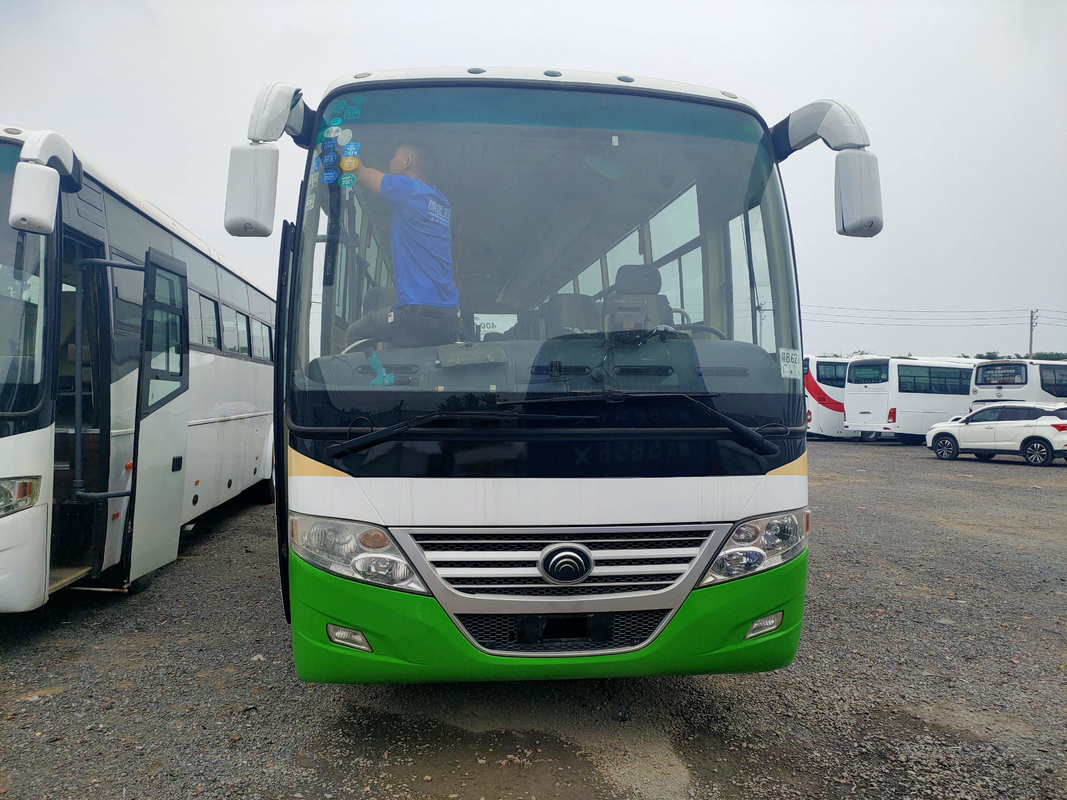 Sièges utilisés Zk6112d de l'autobus 53 de passager de suspension de ressort de plat de Yutong Front Engine Bus Lhd /Rhd