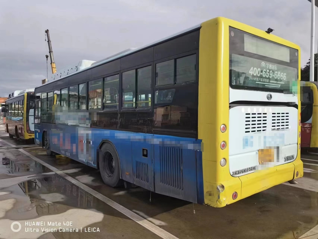 2014 autobus Zk6105 de ville de Yutong utilisé de l'an 26/82 par sièges pour le transport en commun avec le moteur diesel