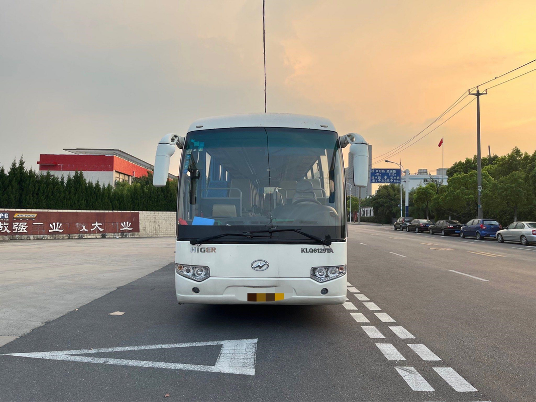 Une marque plus élevée de suspension d'air a utilisé le moteur diesel KLQ6129 des portes à deux battants Wp.7 de Bus 53 Seater d'entraîneur