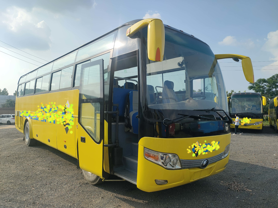 2+3 la disposition 60seats a employé Yutong transporte l'entraîneur de luxe Africa 10 mètres d'autobus de suspension ZK6110 d'airbag