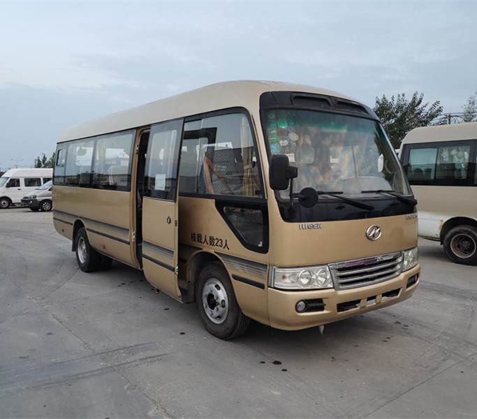 23 sièges 2014 ans ont utilisé un plus haut caboteur Mini Bus KLQ6702E4 avec la direction de main gauche de moteur