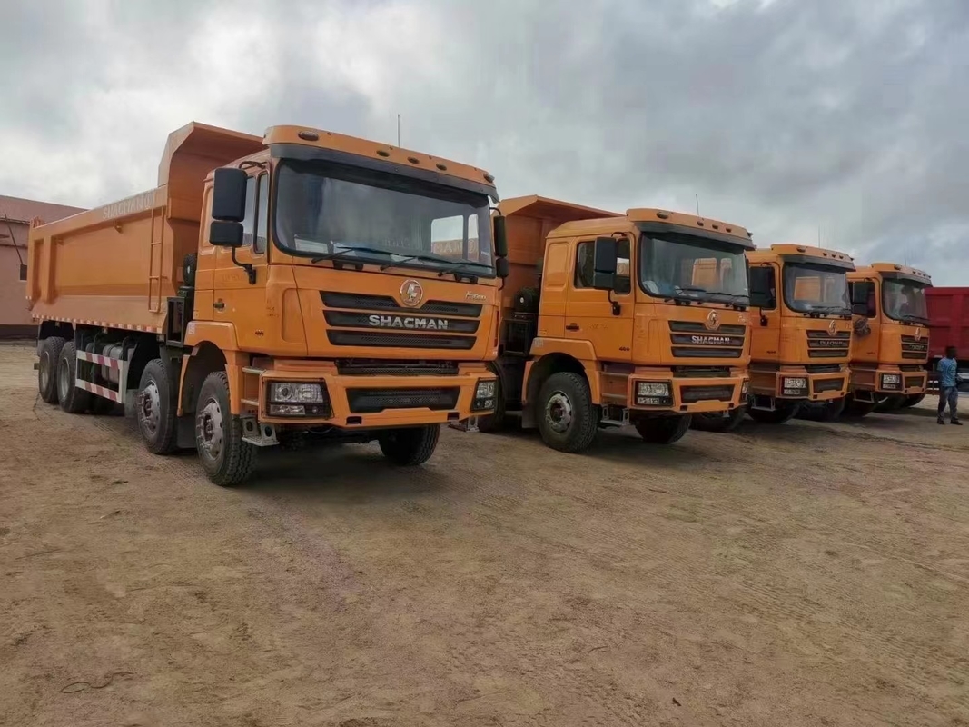 Nouveau camion à benne basculante F3000 6*4 WP10. La conduite à droite de réservoir de stockage de pétrole de Tipper Truck 400L de moteur