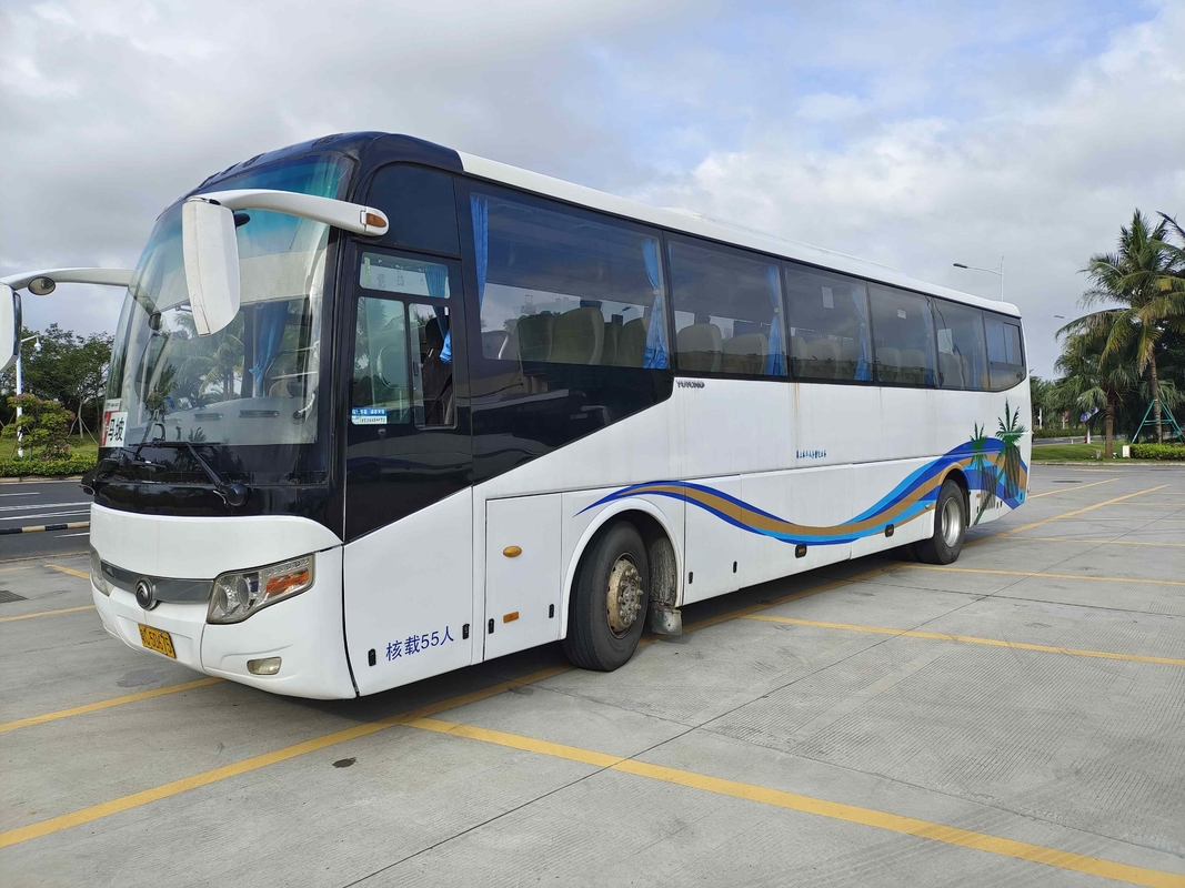 2015 ans 55 Seater ont employé la porte à deux battants de moteur diesel de l'autobus Zk6122 LHD de Yutong