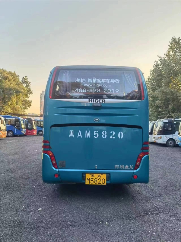 2017 ans 34 plus haut KLQ6796 utilisé par sièges Mini Bus LHD orientant le moteur diesel aucun accident