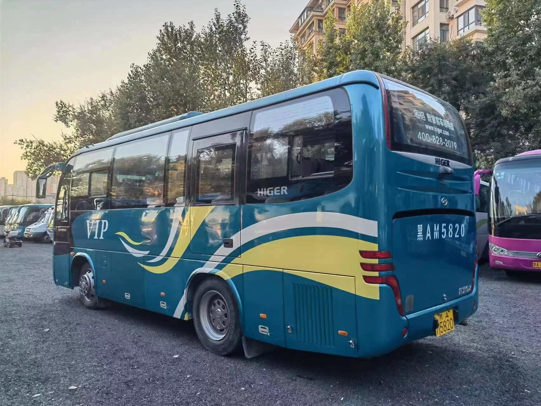 2017 ans 34 plus haut KLQ6796 utilisé par sièges Mini Bus LHD orientant le moteur diesel aucun accident