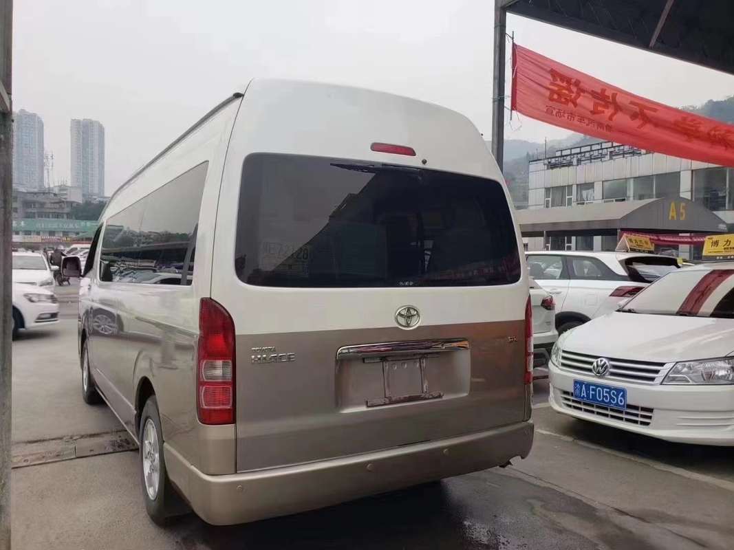 2018 l'année 13 sièges ont utilisé le mini autobus avec l'autobus avant de Toyota Hiace de moteur avec le toit élevé