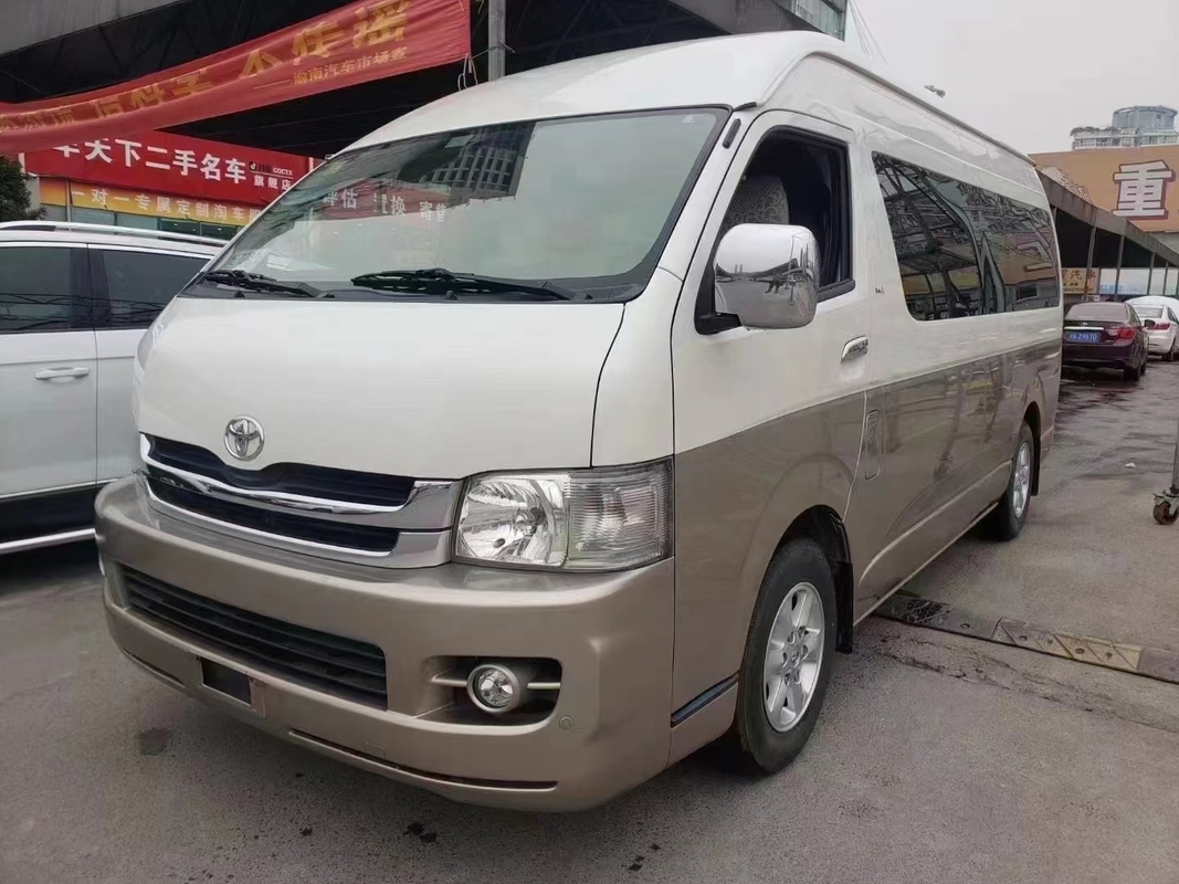 2018 l'année 13 sièges ont utilisé le mini autobus avec l'autobus avant de Toyota Hiace de moteur avec le toit élevé