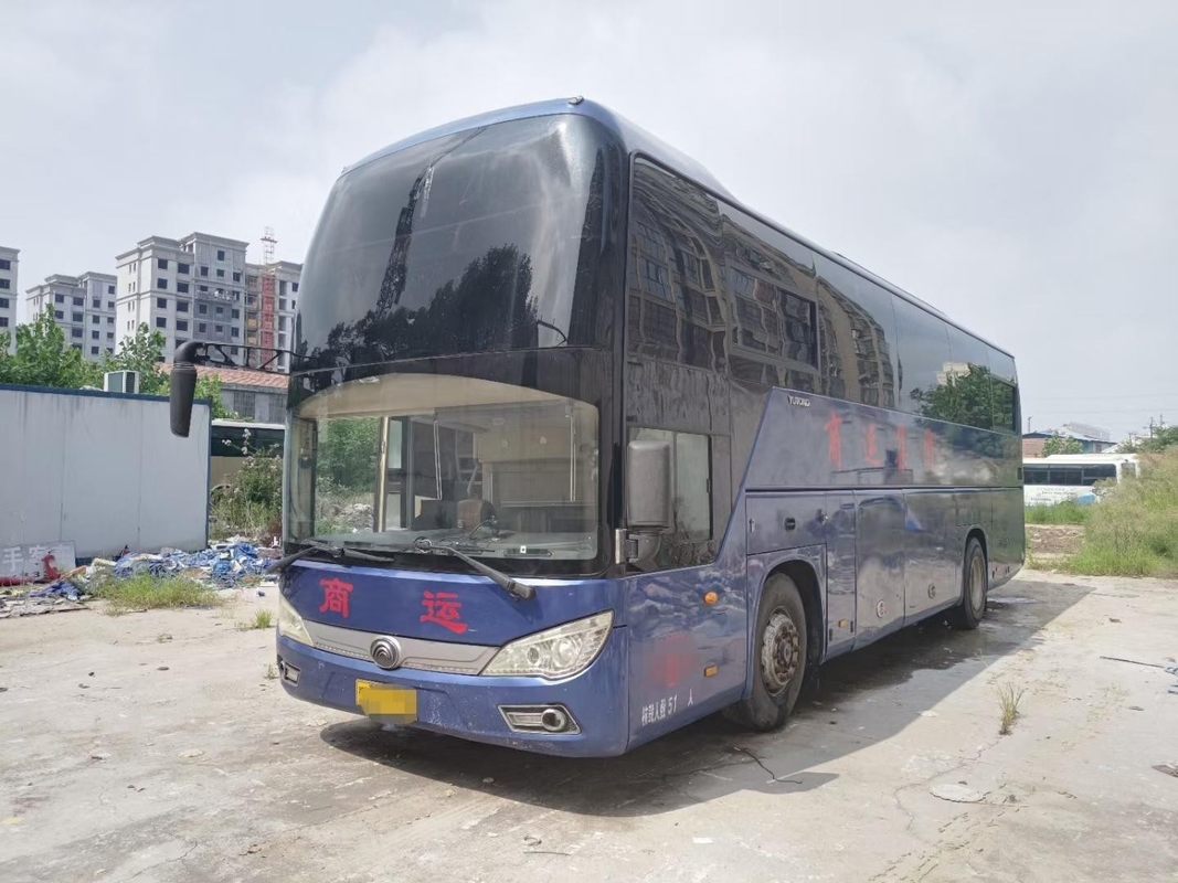 Les autobus interurbains Yutong ZK6118 51seats Yuchai 206kw ont utilisé l'entraîneur de tourisme à deux portes