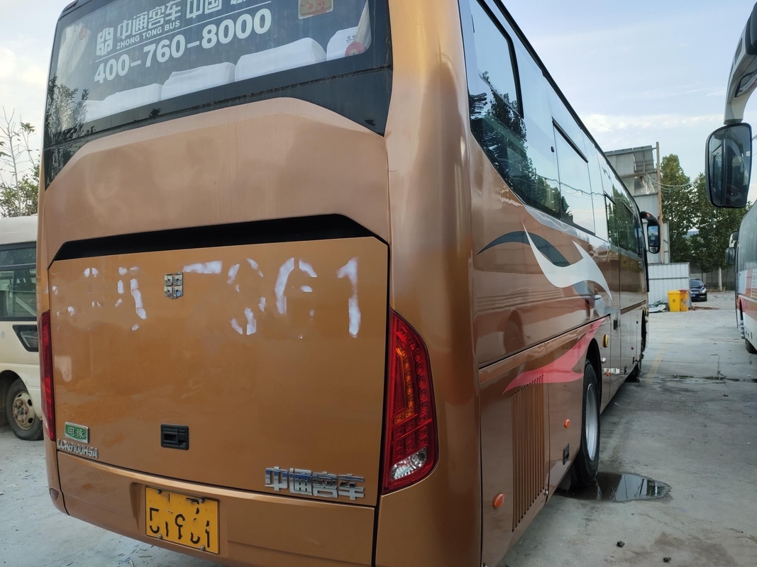 LCK6100 44seater a employé la commande de main gauche de portes du moteur deux de Zhongtong Bus Yuchai d'entraîneur