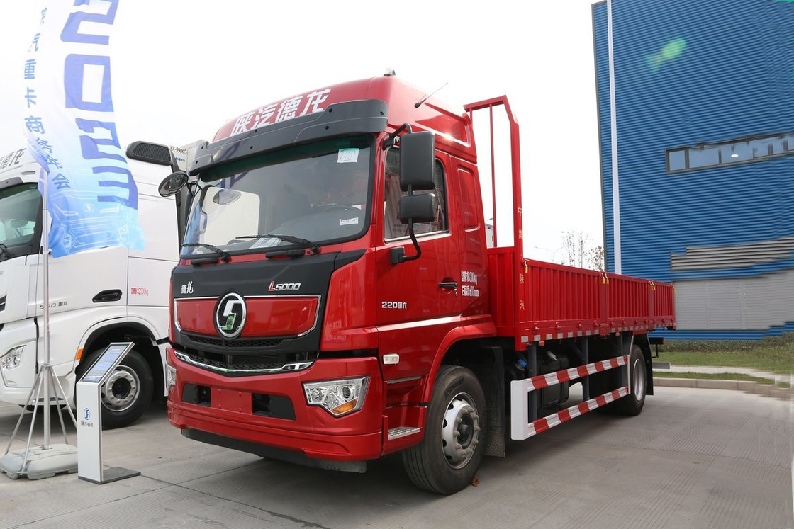Shacman L5000 a utilisé le petit camion de la roue 4X2 de la tonne 6 des camions à benne basculante 220hp 20
