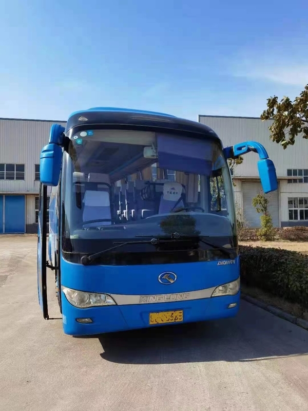 Direction gauche du moteur 180kw de Bus XMQ6117y 52seater d'entraîneur utilisée par marque de Kinglong de retour