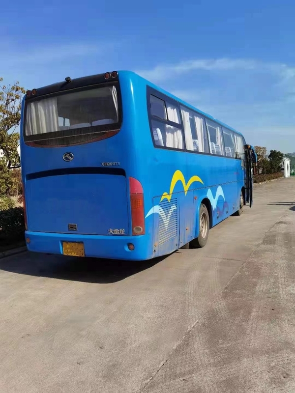 Direction gauche du moteur 180kw de Bus XMQ6117y 52seater d'entraîneur utilisée par marque de Kinglong de retour