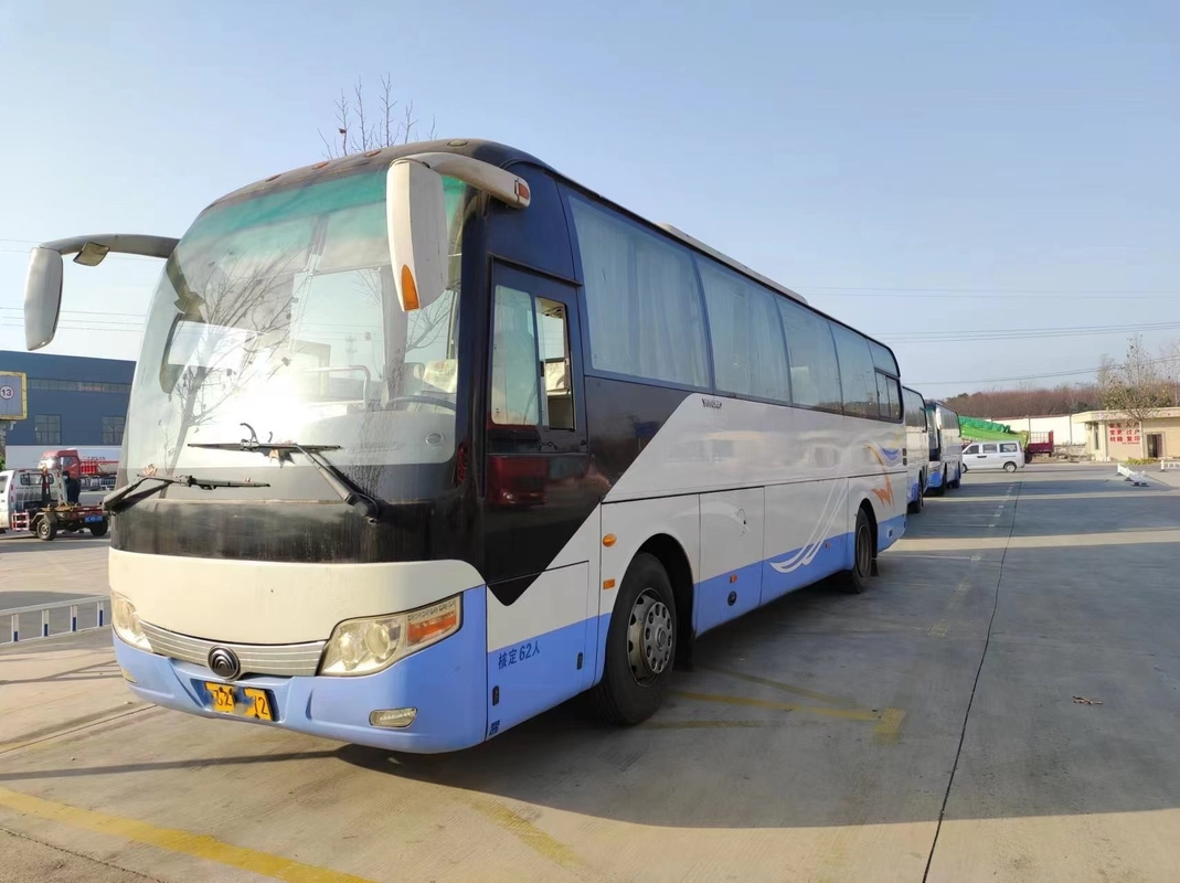 Les autobus diesel utilisés redressent l'autobus de moteur de Yuchai d'arrière de Yutong Zk6110 2+3layout 62seats d'autobus de Steeing