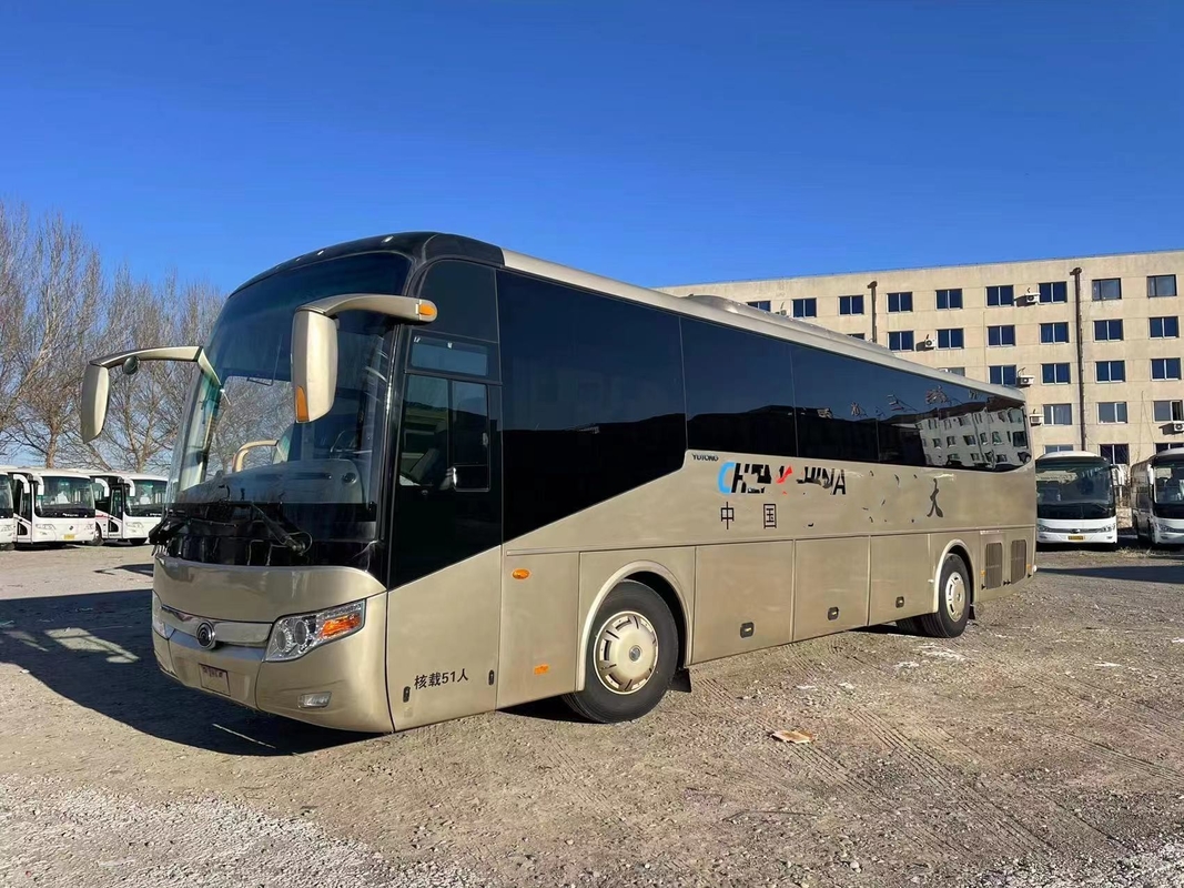Moteur de luxe utilisé d'arrière de Weichai de marque de Yutong d'entraînement de main de Two Doors Left de car des autobus 51seats